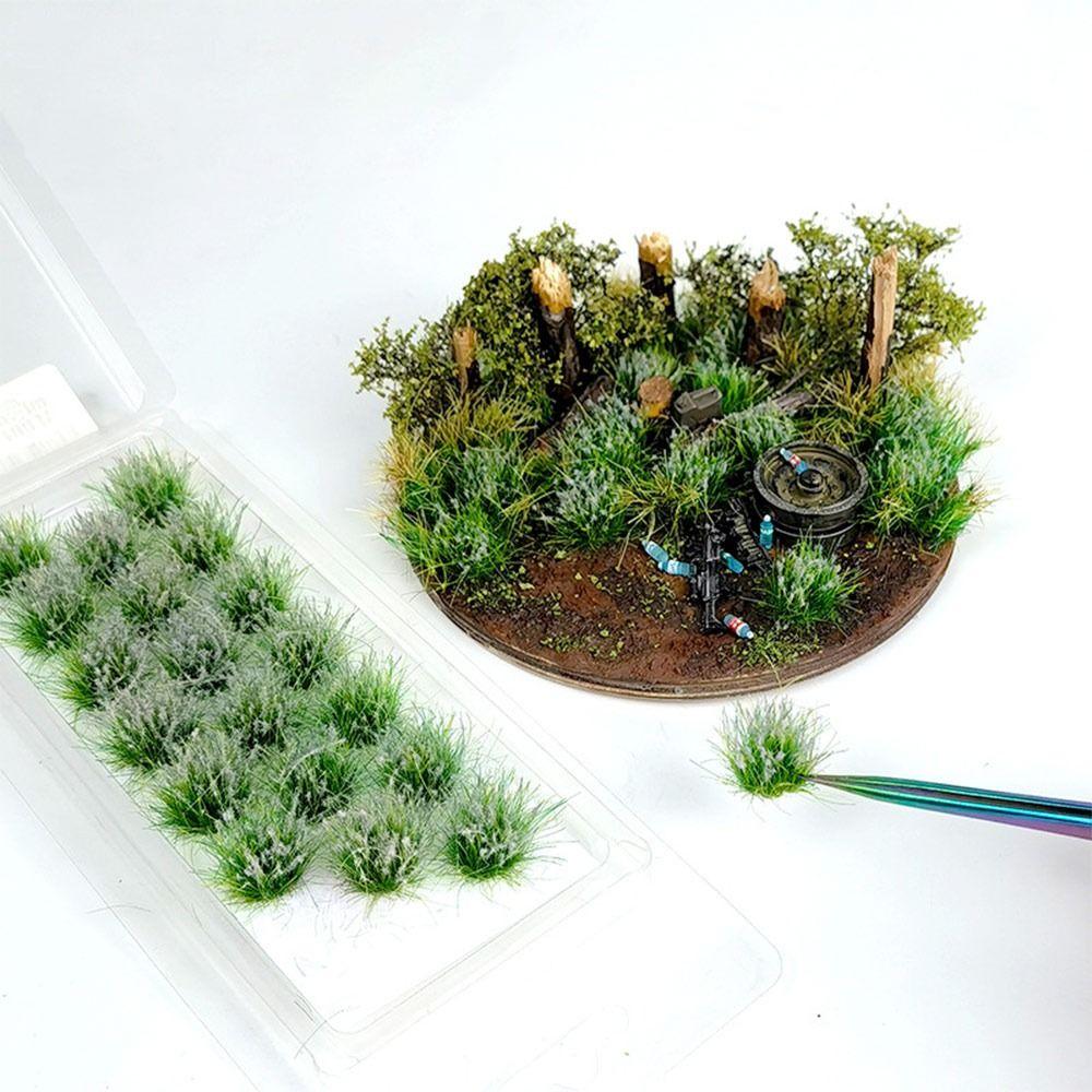 DIY Miniature Grass Bushes Accessories Long Leaves Grass Cluster Creative Artificial Grass Tufts