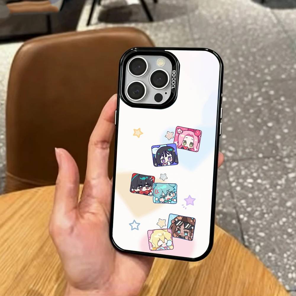 

Alien S-Stage I-Ivan T-Till Phone Case For iPhone17,16,15,14,13,12,11 Plus,Pro Max Colored Silver Plated Inside Cover iPhone15promax