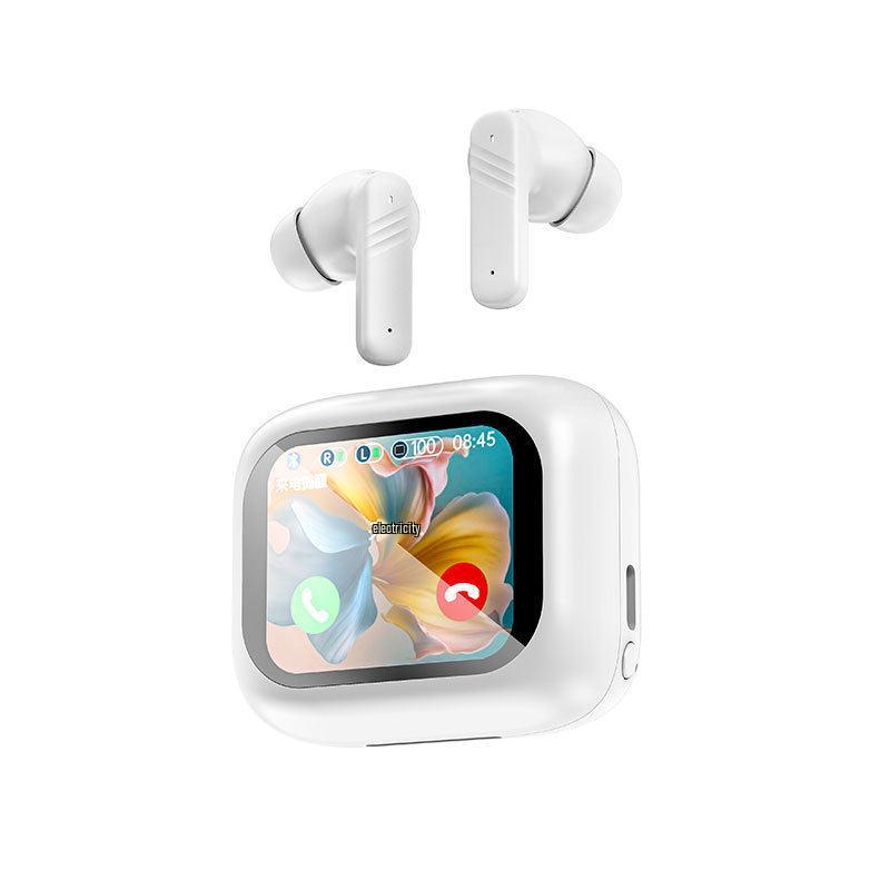 2025 Wireless Bluetooth Earbuds: Color Touch Screen, ANC, ENC, In-Ear Sports.
