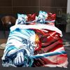 Japan Anime BLEACH Bedding Set Cartoon Comforter Duvet Cover Sets Bed Linen Twin Queen King Single Size Home Decor Boys Kawaii