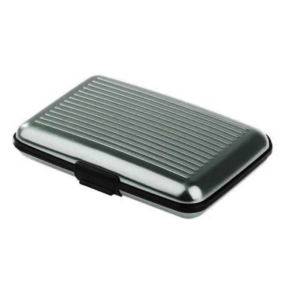 Credit Cards Holder ID Card Case Aluminum Metal Waterproof Bank Card Protection Holder Case Men Women Wallets
