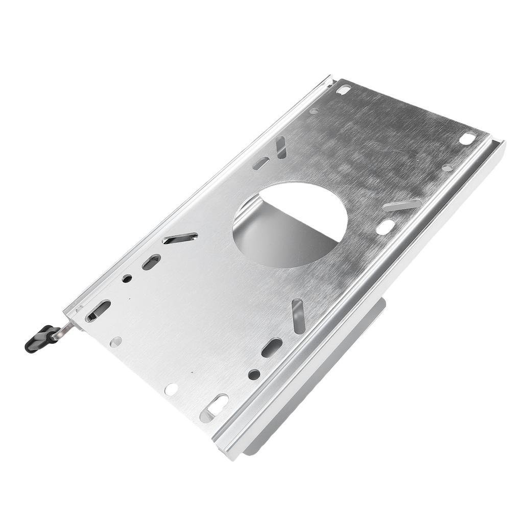 Boat Seat Slider Aluminum Alloy Marine Boat Seat Chair Slide with Handle for Standard 5.3 X 5.3 Inch Boat Seat Pedestal