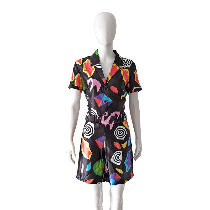 Qinghe Strangers Strangestory3 Eleven jumpsuit short-sleeved long-sleeved shirt series cos