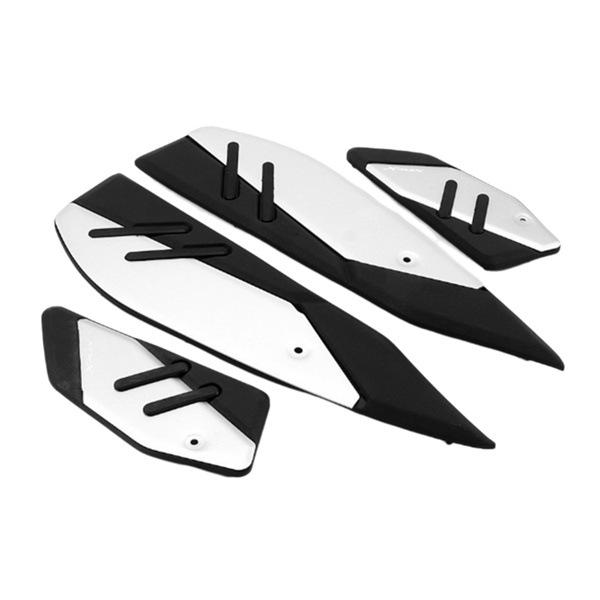 

Yamaha X-MAX Motorcycle Foot Pedal Mats (4-Pack) for 2023-2024 Models (125/250/300/400) N/A
