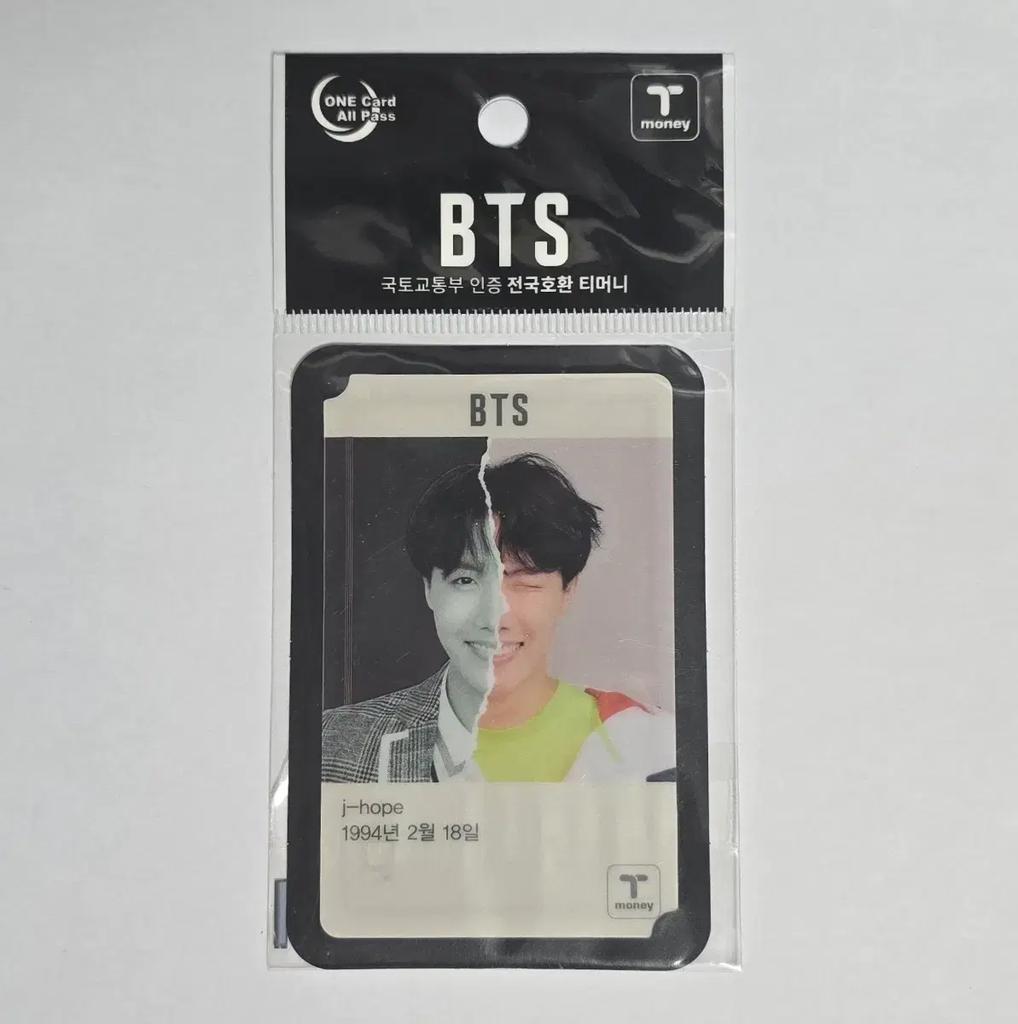 BTS [Bulk] Unopened New Products Bangtan Boys Jungkook J-Hop T-Money Transportation Card Goods