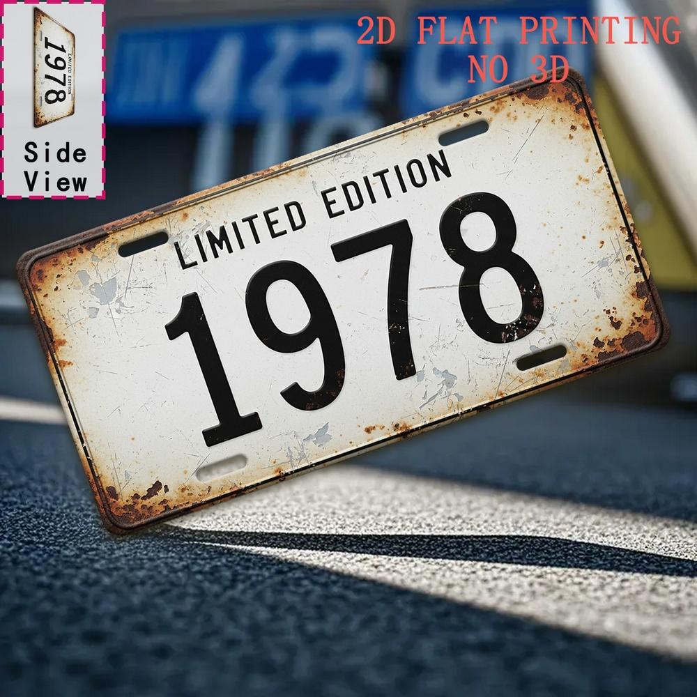 

D Flat Printing Wall Decor pc Retro Aluminum Sign (cm x cm) for Man Cave Bar Garage Cafe Living Room 15x30cm(5.9x7.8inch)