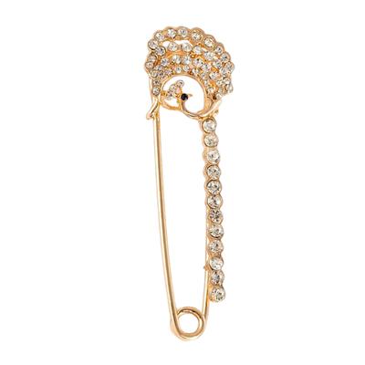 Dames Broches Legering Strass Broche Jurk Broches Gepersonaliseerde Broche Universeel Elegante Sieraden Kleurrijke Custom Sieraden