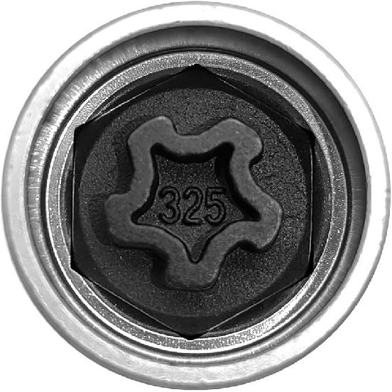 HXBER Car Screw Socket Wrench, Replacement for Security Master Locking Wheel Nut Key 306 Anti-Theft Screw Socket Wrench Tool