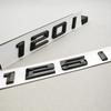 3D ABS Glossy Black Car Letters Logo 118i 120i 125i Rear Trunk Badge Sticker For BMW 118i 120i 125i Tail Marking Accessories