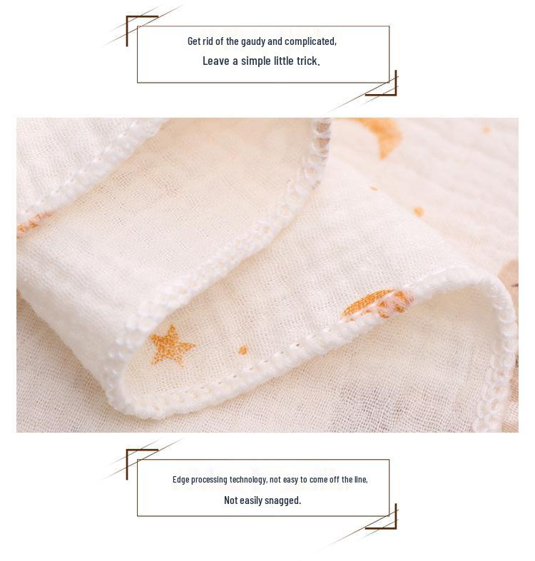 Newborn Swaddle: Two-Layer Cotton Gauze Bath Blanket