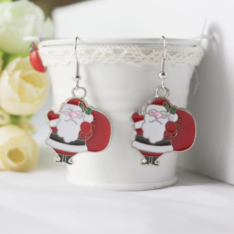 European and American Korean Fashion Accessories Dripping Oil Santa Claus Full of Gifts