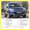Dla Ford KUGA 2008- MK1 MK2 2018 folia na lusterko wsteczne HD Anti-Fog Anti-Scratch przeciwdeszczowa naklejka na lusterko samochodowe samochód