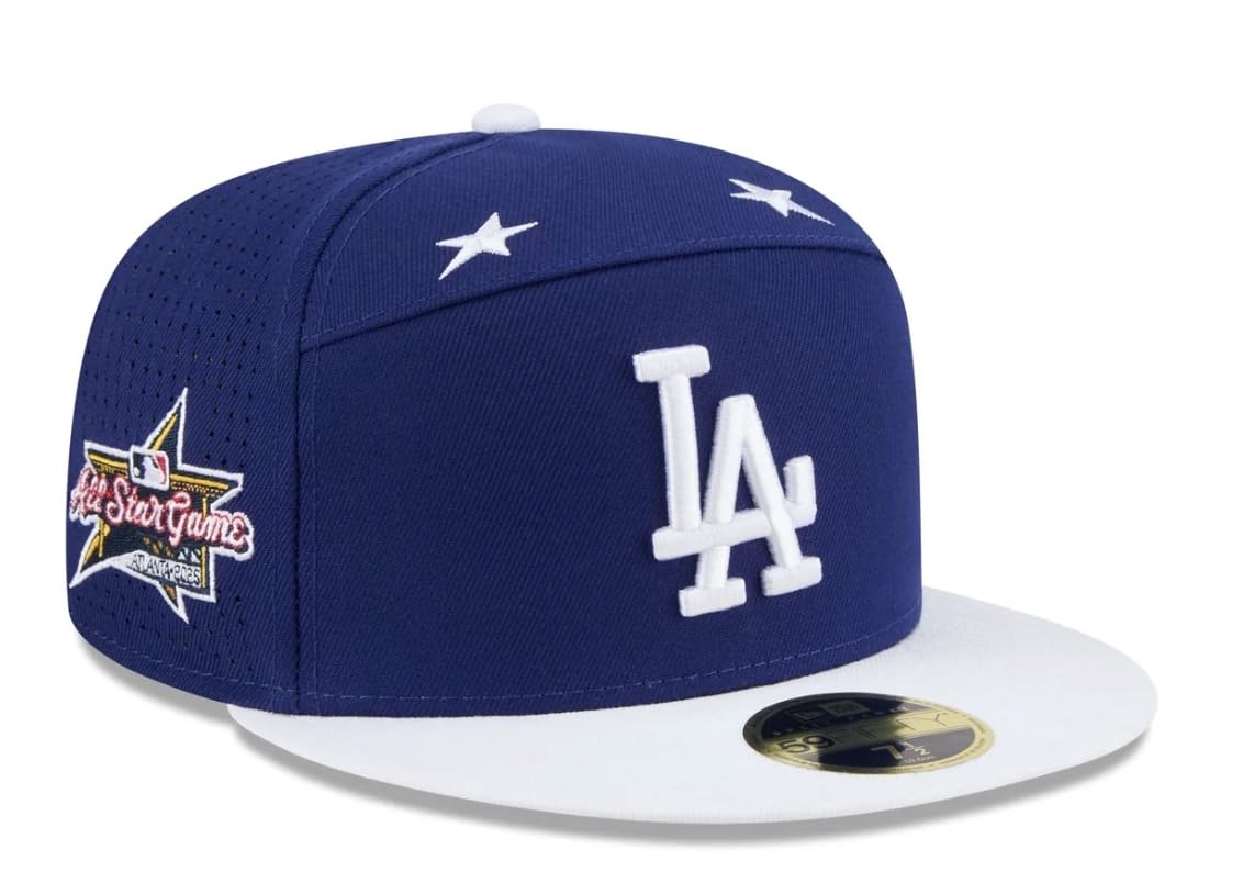 

MLB 2025 Game Official Los Angeles Size 7 Limited Edition All-Star Cap, Dodgers, 1/2, [Used]