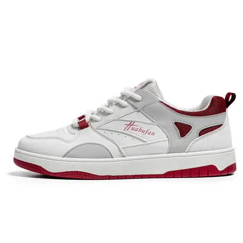 Synthetic Leather Round Toe Mens Sneakers For Large Tennis Woven White Running Shoes Kawaii Boots Sports Best Sellers