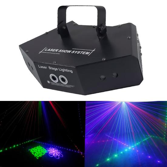 

6 глаз RGB лазерная лампа сценический луч проектора для танцевального шоу-бара