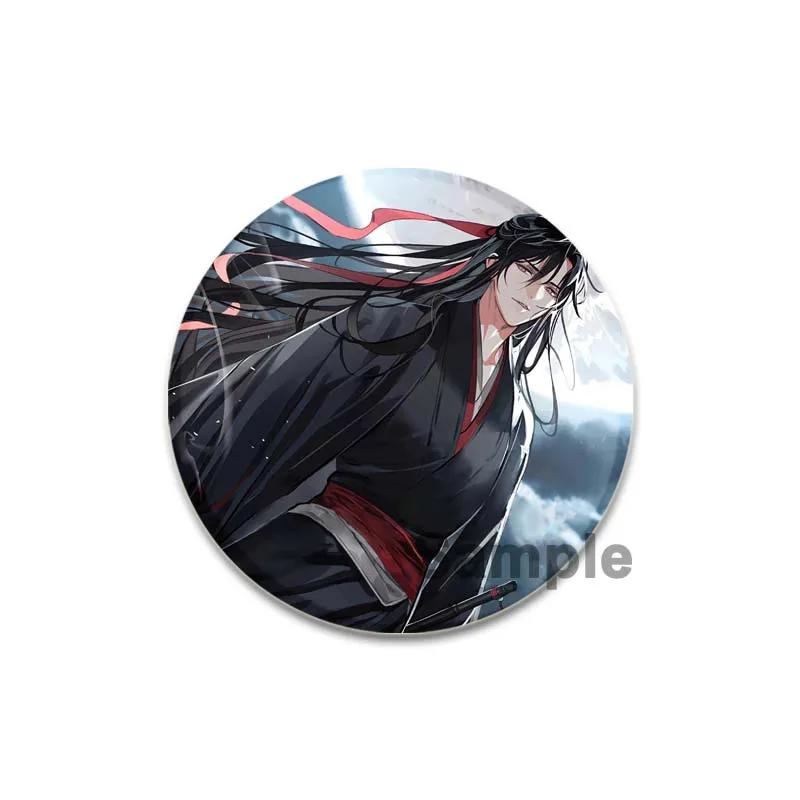 32/44/58mm Anime Mo Dao Zu Shi Brosche Wei Wuxian Anstecknadel Handgemacht Zinn Anstecknadel Anstecknadel für Rucksack Kleidung Schmuckzubehör Geschenke