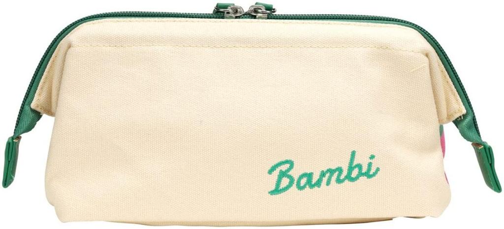 Skater (Skater) Clasp Pouch, Small Items, Makeup, Disney Retro Bambi ZGAP1-A