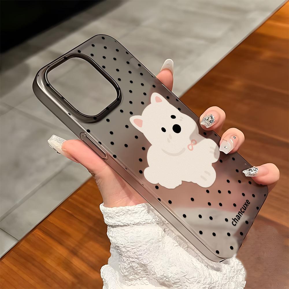 Huse pentru telefoane mobile pentru iPhone 11 13 15 Pro Max 12 14 Pro Max Husă iPhone 16 15 Plus 13 Pro 12 Textura mată Flori desenate pictate