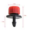 Adjustable Micro Drip Irrigation System 1/4” Watering Sprinklers Anti-clogging Emitter Dripper