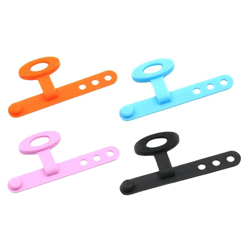 Silicone Guitar Picks Holder Finger Cover Nonslip Plectrums Finger Cover Guitar Training Pick Holder Instrument Parts