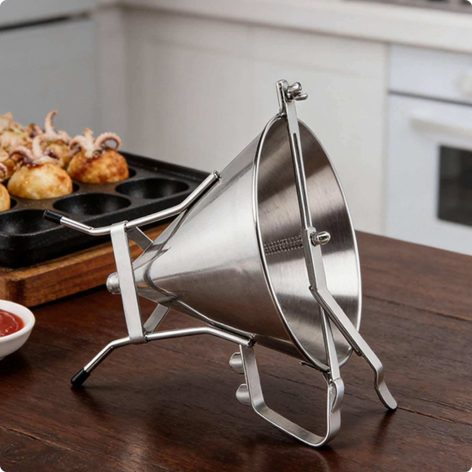 Takoyaki Batter Dispenser Easy to Control Stainless Steel Pouring