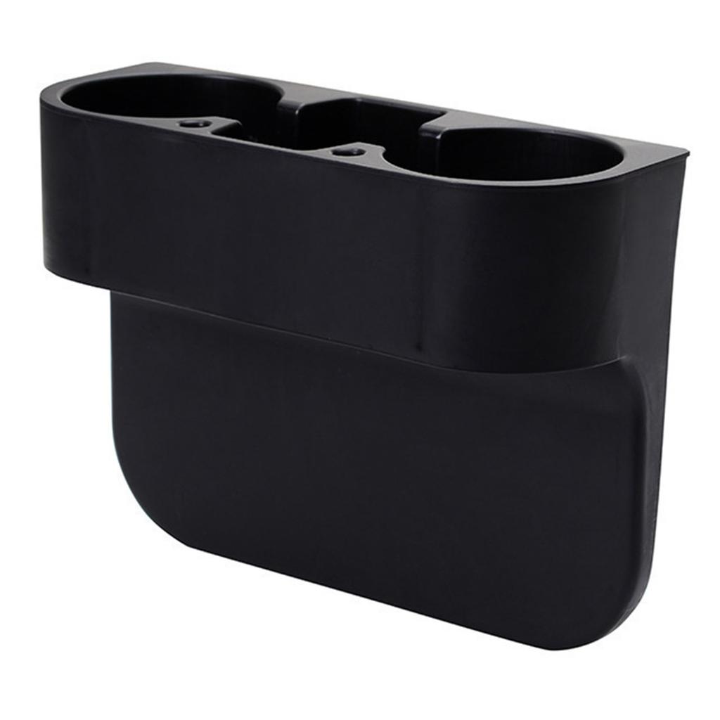 Car Console Cup Holder Multifunctional Sturdy Stable Reliable Stylish Car Seat Phone Crevice Organizer for Cars Black