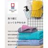 Imabari Certified Face Towels, Set of 2, Thick, Absorbent, Made in Japan, 34 x 80cm, 100% Cotton, Reversible, Gray x Turquoise