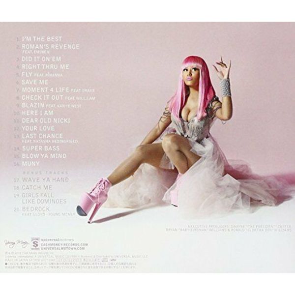 Nicki Minaj Pink Friday Japan CD UICT-1060 2011 Standard Edition NEW