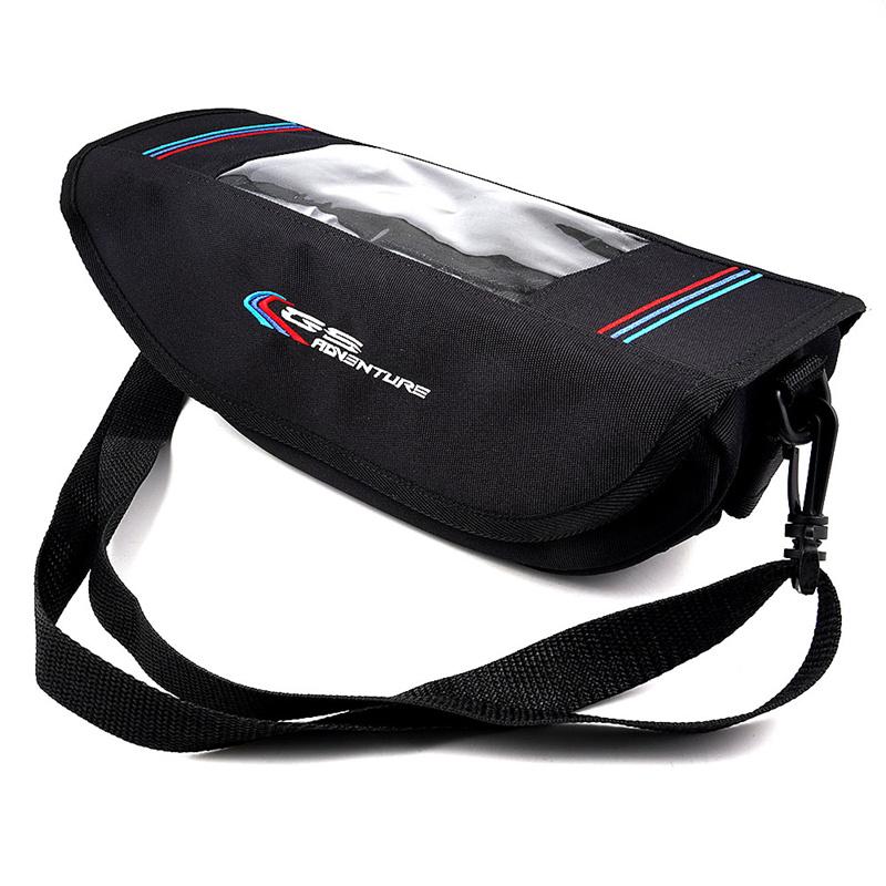 

Для BMW R1200GS R1250GS F750GS F850GS F700GS F800GS ADV Водонепроницаемая сумка с ручкой для хранения мотоцикла, сумка на руль, дорожная навигация чёрный