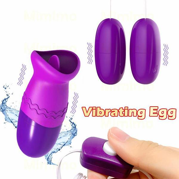 Jump Egg Sex Tongue Vibrator USB Vibrating Love Balls G Point Vagina Famme Clitoris Stimulator Toys for Women Clit Masturbator