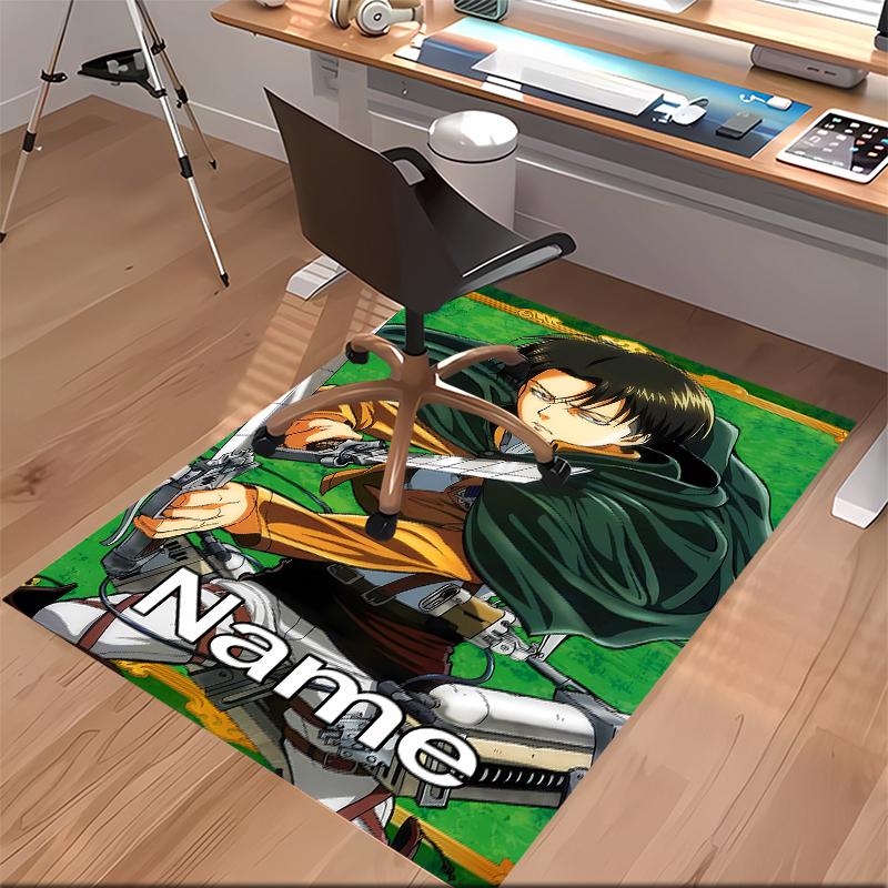 Custom personalization Attack on Titan Print Area Rug - Soft, Washable Non-Slip Indoor Mat,Living Room,Home&Office Decorative Rug