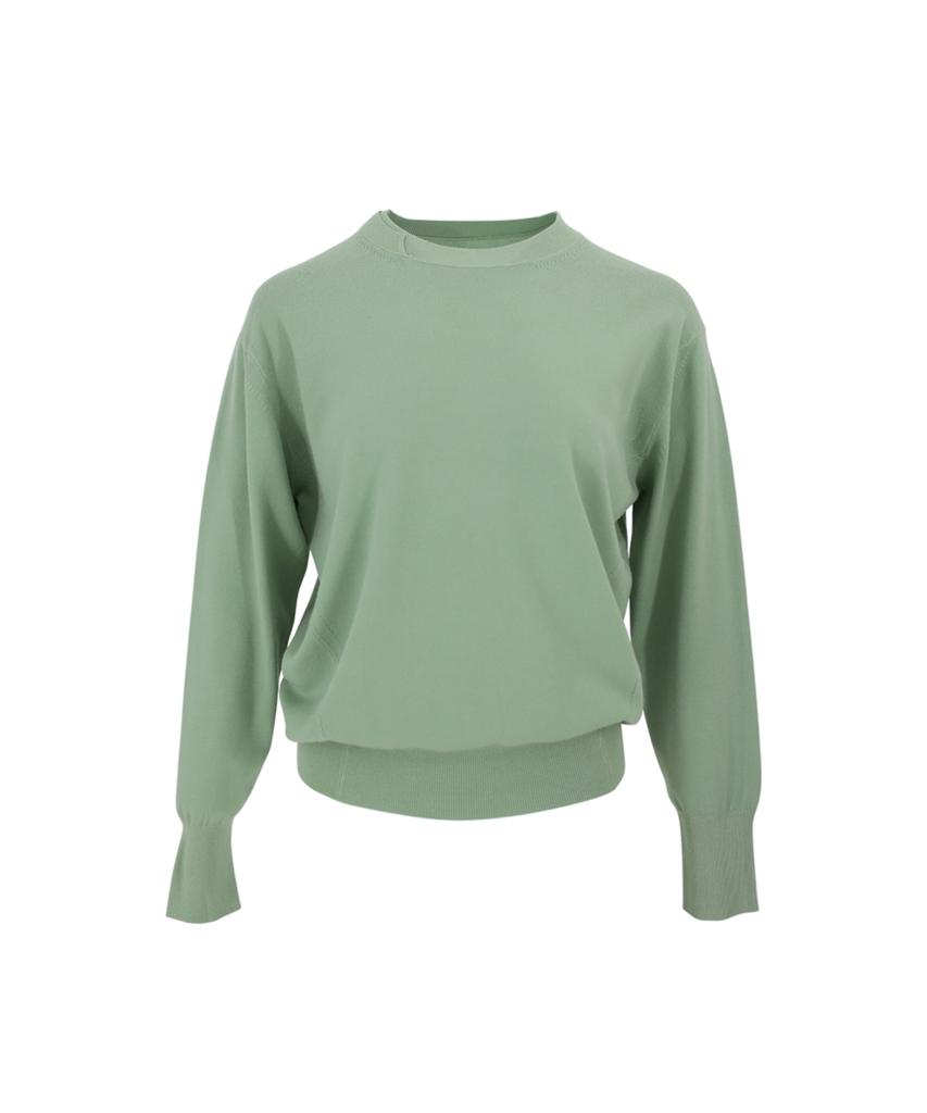 Baseukala Double Point Round Neck Knitwear (5Colors)