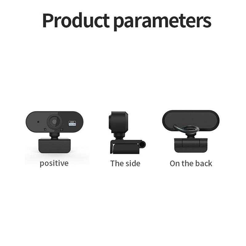 Usb Webcam 1080P Webcam 4K Video Conference Web Camera Usb Web Camera With Microphone Computer Camera For Pc/Laptop/Desktop