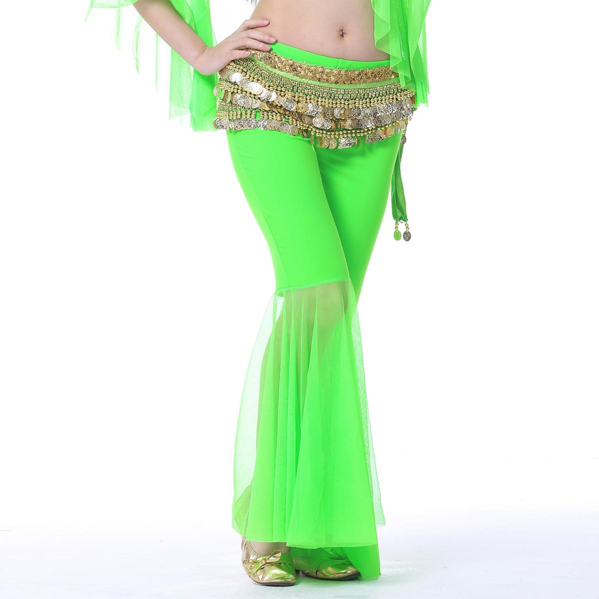 

Сетчатые расклешенные штаны для танца живота - Одежда танцевального бренда One Size