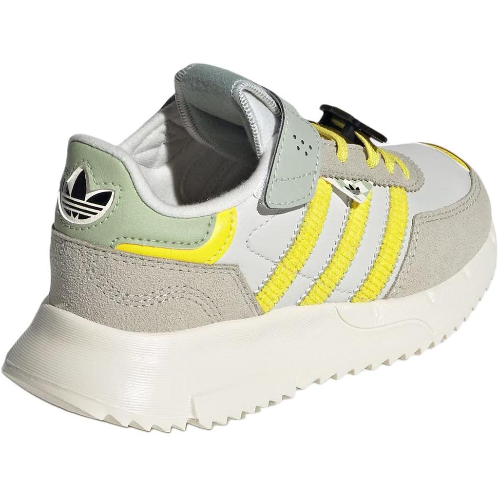 adidas Disney X  Originals Retropy F2 CF EL C Toy Story Classic Comfortable Low Top Casual Shoes Kids Sneakers Gray Yellow JS2471