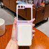For Magsafe Magnetic Wireless Charger Phone Case for Samsung Galaxy Z Flip 3 4 5 6 7 Flip5 Flip6 Flip7 FE Soft Silicone Cover