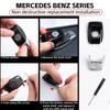 2025 Fierbinte Nou 2025 Pentru Mercedes Benz 3D Metal/ABS Accesorii Capac Cheie Telecomandă Mașină Pentru Mercedes-Benz AMG W210 W212 W202 W205 E63