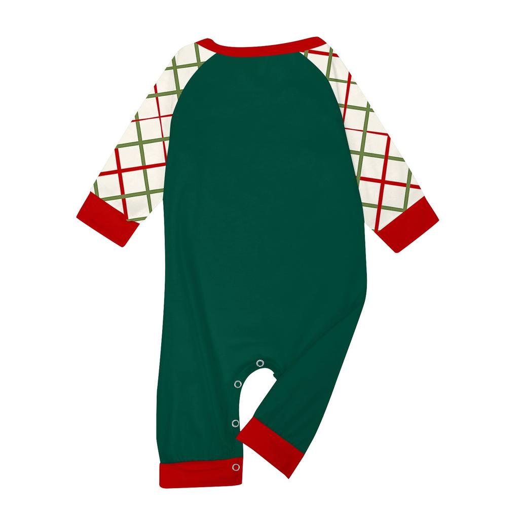 Christmas Parent Child Family Set Home Furnishings Christmas Pajamas Two Piece Set