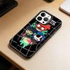 C-Gorillaz Anime  Phone Case For iPhone 17,16,15,14,13,12,11 Plus,Pro Max,XS,Colorful Silver Black Cover