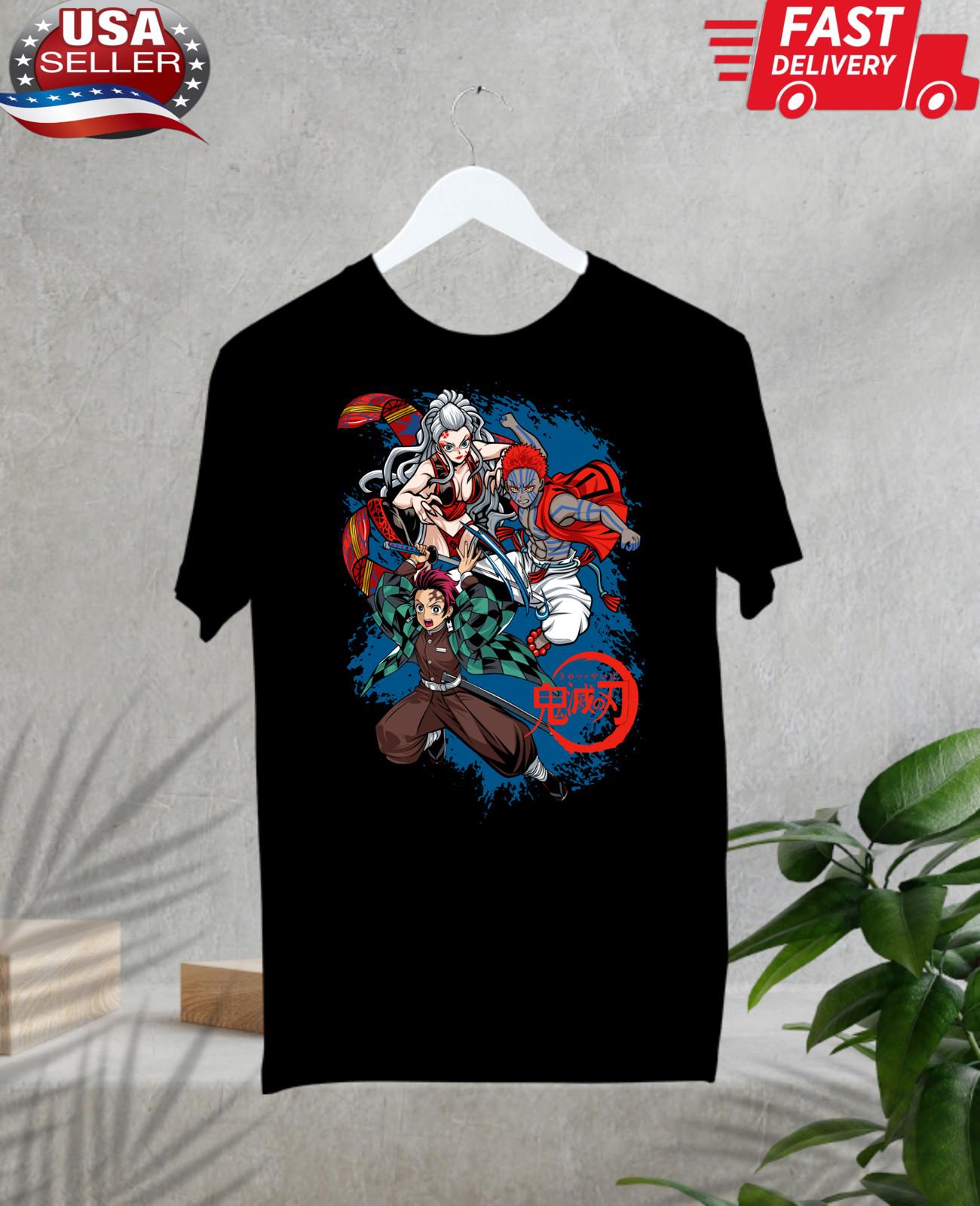 

Tanjiro Demon Slayer T-Shirt Mens Womens Tees Top Kimetsu No Yaiba Anime Manga Nezuko Tee ALL SIZES 3XL