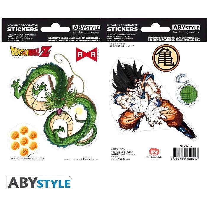 Stickers Dragon Ball - ABYSTYLE - Shenron - 16x11cm - 2 Planches