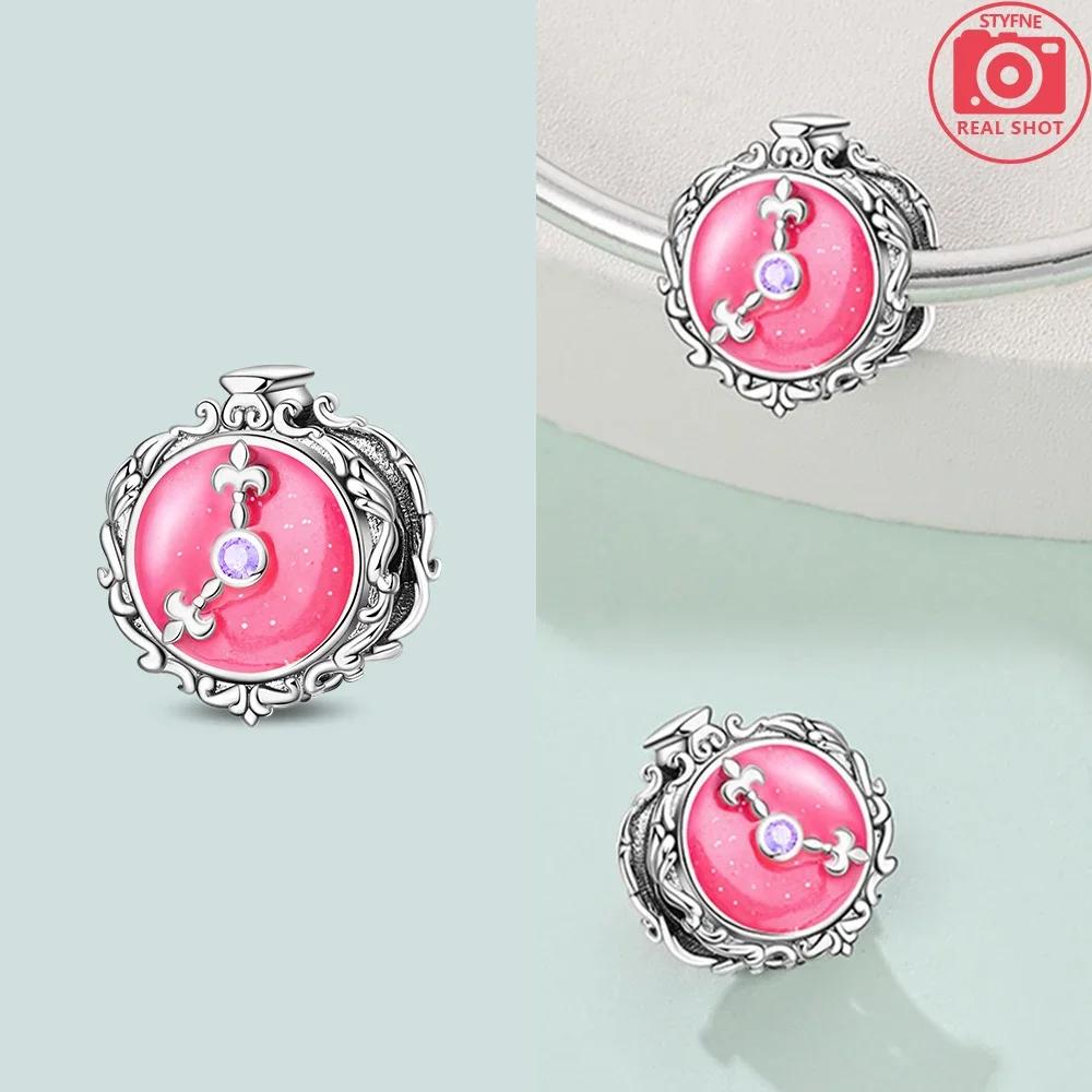 

Exquisite Pink Sweet Seal Bear Beads Fit Original Copper Charms Diy Women Bracelets Fine Jewelry Making Accessories