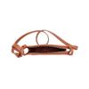 Longchamp Le Foulonné 20 Leather Solid Color Zipper Shoulder Crossbody Bag Small Women Bags Light-Red-Brown 10138021121
