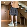Potištěné šortky pro muže Letní Americký styl High Street šortky Rychleschnoucí Ležérní Sportovní Pětinové kalhoty