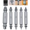 5-Piece Double-Ended Screw Extractor Bit Kit for Broken or Stripped Screws