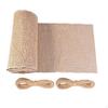 Loose Weave Burlap Ornament Hessian for Holiday Placemats Bridal Shower