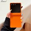 Matte Candy Color Wave Case for Samsung Galaxy Z Flip 7 6  Zflip Ultra Slim Shockproof Frosted Cover for Samsung Flip7