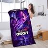 Klassisches Chucky Horrorfilm Strandtuch Bunte Badetücher Für Mädchen Mikrofaser Schnelltrocknend Sandfrei Strand Yoga Spa Fitnessstudio