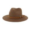 Nuovo Taglia Grande 59-60CM Cappello Panama Cappelli Estivi da Sole per Donna Uomo Esterno Spiaggia Paglia Cappellino Protezione UV Chapeau Cappello Jazz Trilby