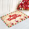 Christmas Holiday Welcome Rug Doormat Festive NonSlip Door Rug for Living Room Bedroom Kitchen Entrance Home Seasonal Decor